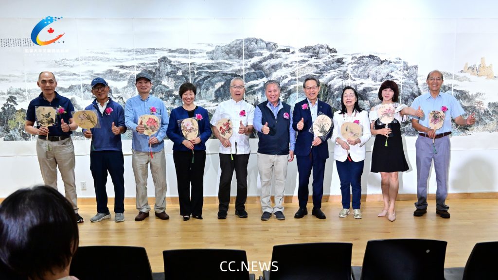 罗建生师生国画展于大多中华文化中心开幕
